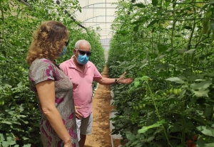 ‎⁨סיור עסקים וחקלאים במועצה אזורית מנשה⁩