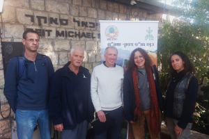 רמית סופר-ארד מדריכה בשה&quot;מ, ד&quot;ר ליאורה שאלתיאל-הרפז חוקרת במו&quot;פ צפון, פרופ&#039; אילן הלחמי המנהל המדעי של מו&quot;פ צפון, שלומי כפיר מנהל פרויקטים במו&quot;פ צפון, ד&quot;ר נבות גלפז חוקר במו&quot;פ צפון